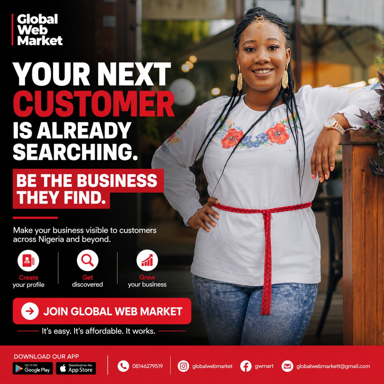 Global Web Market marketplace preview
