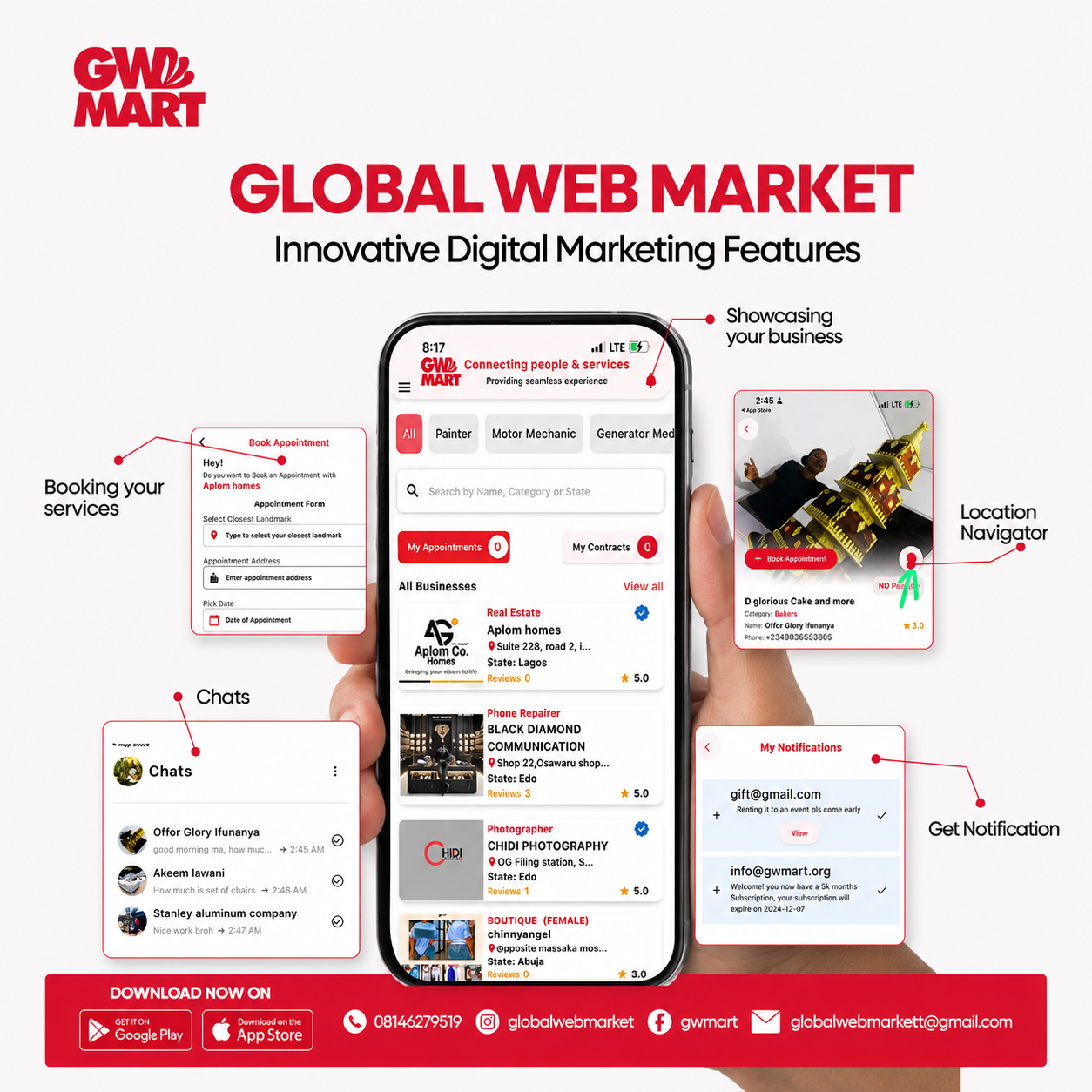 Global Web Market App