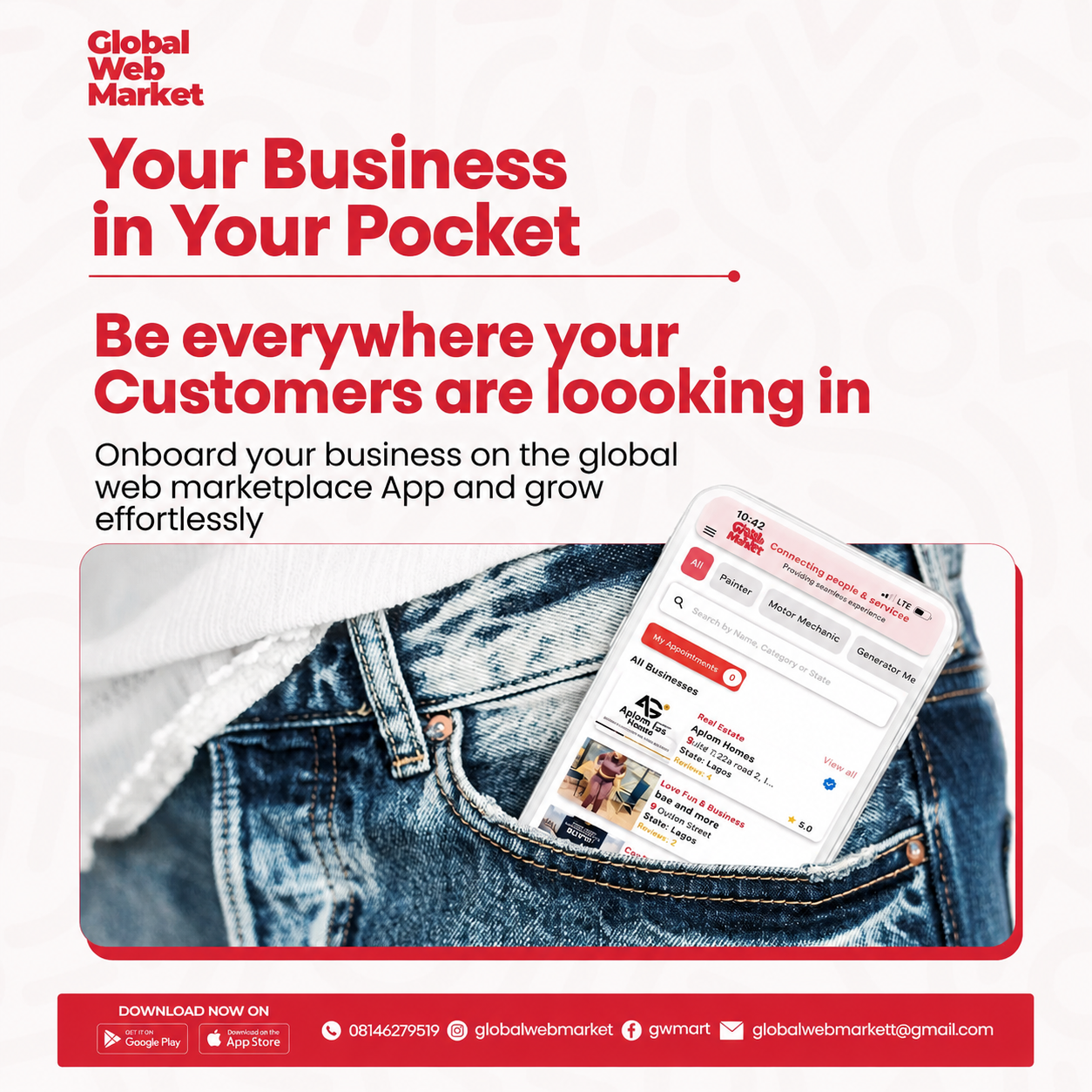 Global Web Market mission